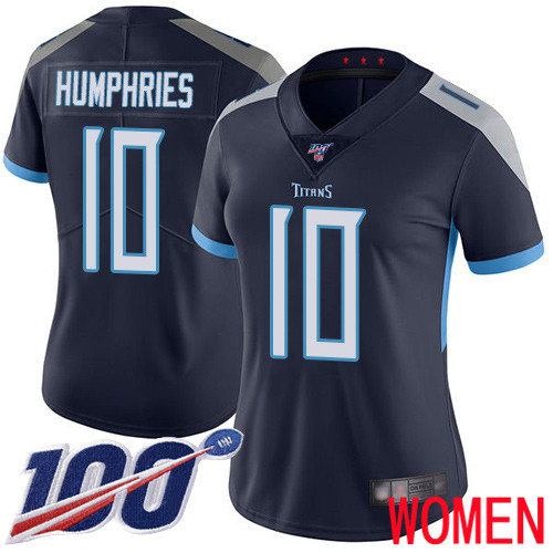 Tennessee Titans Limited Navy Blue Women Adam Humphries Home Jersey NFL Football #10 100th Season Vapor Untouchable->tennessee titans->NFL Jersey